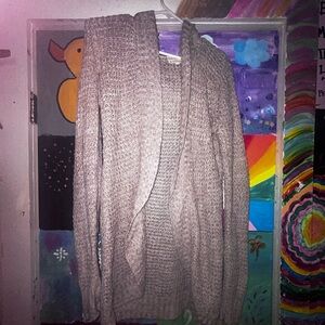 Bobbie Brooks Light Gray Cardigan